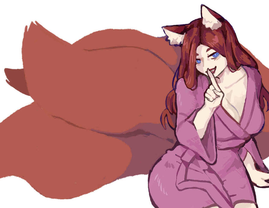Kitsune Robe (commission)