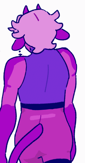 over the shoulder