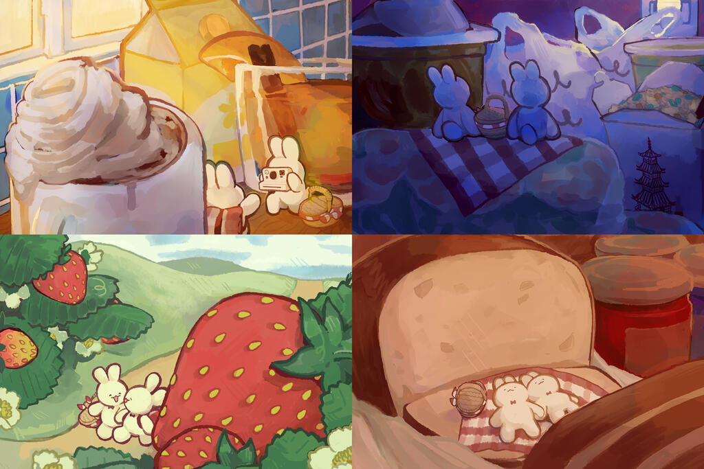 bunny prints